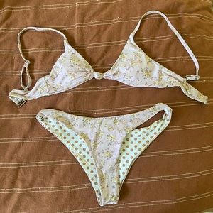 Dippin Daisy’s Pink Floral Bikini